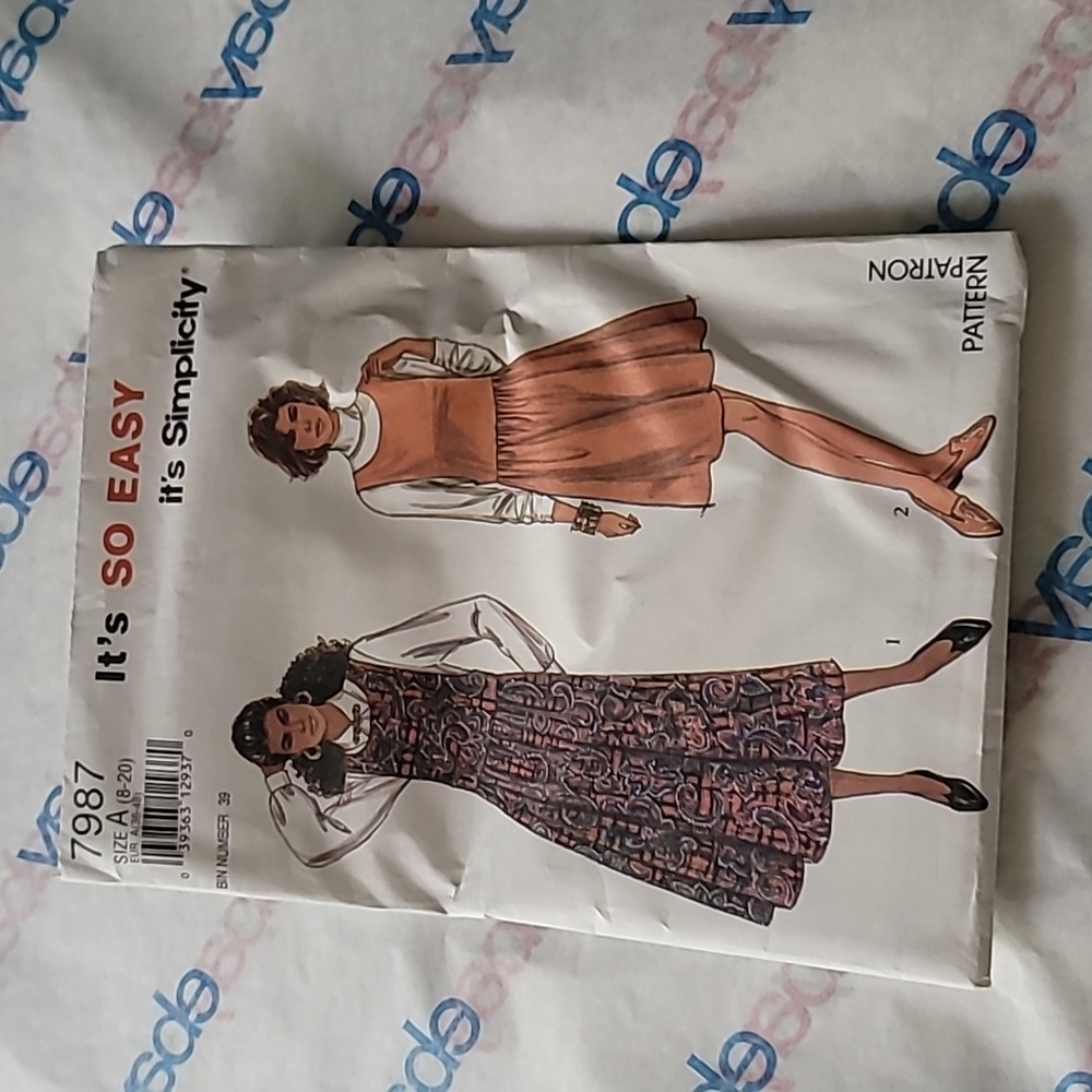 Simplicity Misses Jumper 2 Lengths Sewing Pattern 7987 Sz 8-20 Vintage 1…